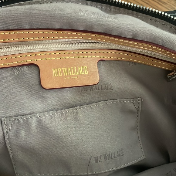 MZ Wallace Chelsea Tote small in Navy Gloss. - Picture 14 of 14